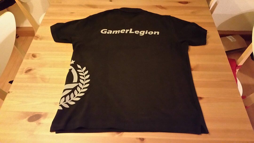 Firmen T-Shirts für das Berliner StartUp GamerLegion