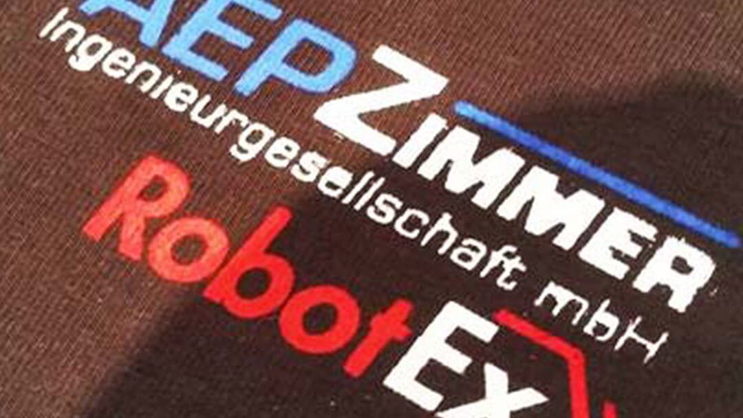 Mehrfarbiger Siebdruck für AEP Zimmer