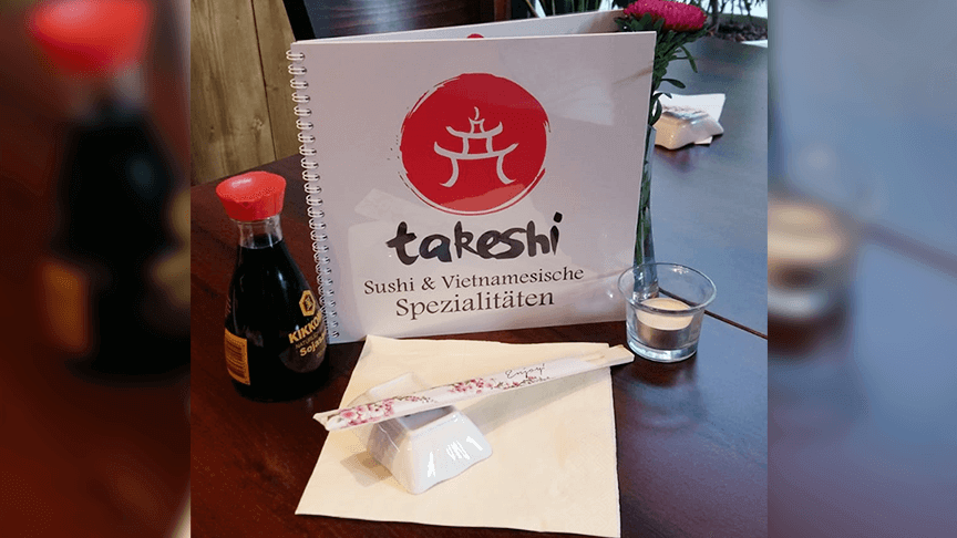 Speisekarte für Takeshi Sushi Bar